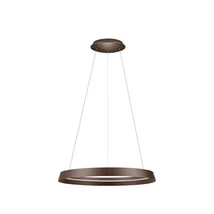 Pendul NovaLuce ORMI metal, acril, maro, LED Triac, 52W, 2700-4000K, 3717 Lm - NL-9030928