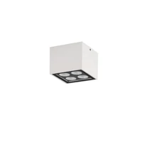 Aplica de exterior NovaLuce SIMPLY metal, sticla, alb, transparent, LED, 8W, 3000K, 448 Lm, IP54 - NL-9030948