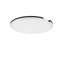 Plafoniera NovaLuce GREAMY metal, acril, negru, alb, LED, 30W, 3000K, 1950 Lm - NL-9030965