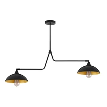 Pendul NovaLuce MIRBA metal, negru, E27 - NL-9035977