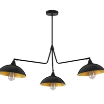 Pendul NovaLuce MIRBA metal, negru, E27 - NL-9035978