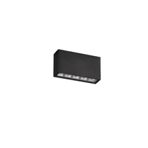 Plafoniera exterioara NovaLuce JAX metal, sticla, antracit, LED, 7W, 560lm, 3000K, IP65 - NL-9050703