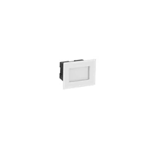 Lampa incastrata exterior NovaLuce OLIN metal, alb, LED, 3W, 186lm, 3000K, IP65 - NL-9050706