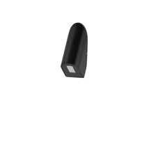Aplica de perete exterioara NovaLuce SOREN metal, negru, LED, 3W, 144lm, 2700K, IP65 - NL-9050726