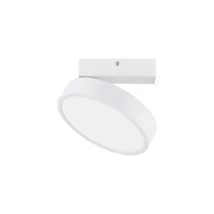 Plafoniera NovaLuce PERFECT metal, plastic, alb, LED-TRIAC, 3000K, 20W, 1655lm - 9058100