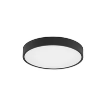 Plafoniera NovaLuce PERFECT metal, plastic, negru, alb, LED-TRIAC, 3000K, 24W, 2340lm - 9058400