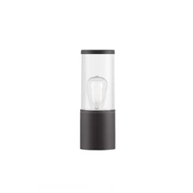 Aplica de perete exterioara NovaLuce Zosia metal, plastic, gri, E27, IP65 - NL-9060181