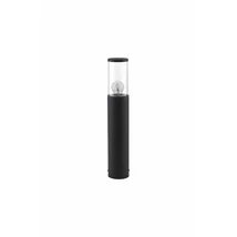 Lampadar exterior NovaLuce Zosia metal, plastic, gri, transparent, E27, IP65 - NL-9060182