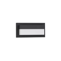 Aplica de perete exterioara NovaLuce Leto metal, plastic, negru, LED, 3000K, 18W, 2132lm, IP65 - NL-9060204