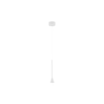 Pendul NovaLuce NET metal, alb, LED, 3000K, 6W, 262lm - NL-9060215