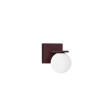 Aplica de perete exterioara NovaLuce ORACLE metal, sticla, maro, opal, LED, 9W, 425lm, 3000K, IP65 - NL-9060244