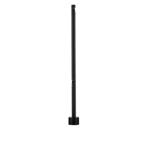 Lampadar exterior NovaLuce LUXOR metal, negru, LED, 9W, 3000K, 378 Lm, IP65 - NL-9060250