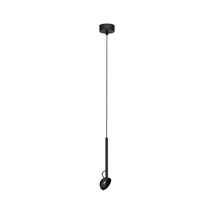 Pendul NovaLuce OLA metal, negru, LED 4W, 3000K, 256 Lm - NL-9060251