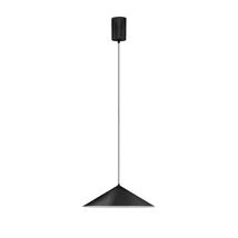 Pendul NovaLuce LUI metal, negru, LED, 12W, 767lm, 3000K - NL-9060253