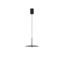 Pendul NovaLuce MIRA metal, negru, LED, 8W, 689lm, 3000K - NL-9060255