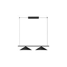 Pendul NovaLuce LUI metal, negru, LED, 24W, 1841lm, 3000K - NL-9060256