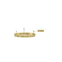 Plafoniera NovaLuce MOTIF metal, bronz, LED, 3000K, 45W, 3350lm - NL-9063600