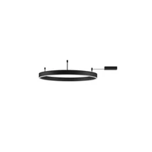Plafoniera NovaLuce MOTIF metal, negru, LED, 3000K, 50W, 3680lm - NL-9063604