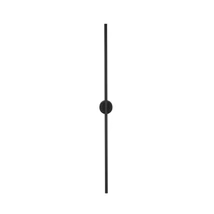 Aplica de perete NovaLuce ADEN metal, negru, LED, 3000K, 15W, 370lm - NL-9081101