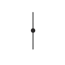 Aplica de perete NovaLuce ADEN metal, negru, LED, 3000K, 10W, 340lm - NL-9081102
