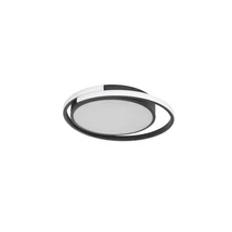Plafoniera NovaLuce ODREY metal, acril, negru, alb, LED, 3000K, 30W - NL-9081206