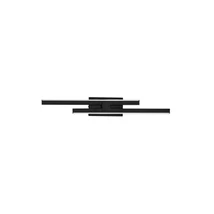 Aplica de perete NovaLuce AMICA metal, negru, LED, 12W, 510lm, 3200K - NL-9081809