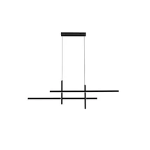 Pendul NovaLuce ANTAMA metal, negru, LED, 40W, 1200lm, 3200K - NL-9081832