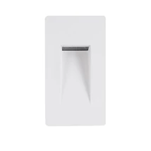 Lampa exterioara incastrabila NovaLuce Cove metal, sticla, alb, LED, 3000K, 1.5W, 105lm, IP54 - NL-9083021