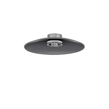 Aplica de tavan NovaLuce ESTI metal, sticla, nichel, fumuriu, LED Triac, 33W, 3000K, 1721 Lm - NL-9088125