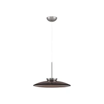 Pendul NovaLuce ESTI metal, sticla, nichel, maro, LED Triac, 21W, 3000K, 1420 Lm - NL-9088128