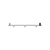 Aplica de tavan NovaLuce SIRMOS metal, negru, sampanie, LED Triac, 21W, 3000K, 1561 Lm - NL-9088132