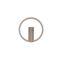 Aplica de perete NovaLuce TILIA metal, maro, LED, 10W, 2700-3000-4000K, 457 Lm - NL-9088134