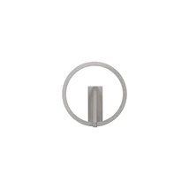 Aplica de perete NovaLuce TILIA metal, nichel, LED, 10W, 2700-3000-4000K, 457 Lm - NL-9088135