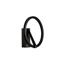 Aplica de perete NovaLuce TILIA metal, negru, LED, 10W, 2700-3000-4000K, 457 Lm - NL-9088146