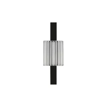 Plafoniera NovaLuce GLOVIA metal, sticla, negru, transparent, LED, 9W, 2700-3000K, 458 Lm - NL-9088203