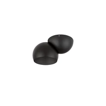 Plafoniera NovaLuce LUSA metal, negru, LED, 11W, 3000K, 826 Lm - NL-9088222