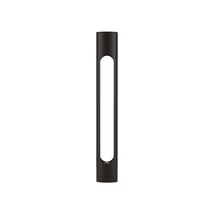 Lampadar exterior NovaLuce Ellery metal, plastic, negru, LED, 3000K, 12W, 372lm, IP65 - NL-9100917