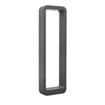 Lampadar exterior NovaLuce Ned metal sticla, gri, LED, 3000K, 6W, 480lm, IP54 - NL-9104022