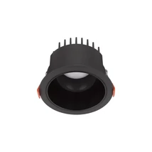 Spot incastrabil NovaLuce LUELA metal, negru, LED, 3000K, 20W, 1125lm - 9113778