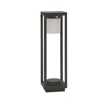 Lampadar exterior cu senzor NovaLuce Loveto metal, plastic, antracit, LED, 3000K, 1.5W, 90lm, IP65 - NL-9120622
