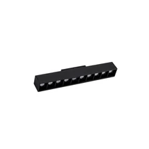 Sursa de lumina pentru sine magnetice BUXTON, LOOP, SIGN, CURVE NovaLuce PROFILE metal, negru, LED-TRIAC, 48V, 3000K, 15W, 1035lm - 9136152