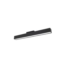Sursa de lumina pentru sine magnetice BUXTON, LOOP, SIGN, CURVE NovaLuce PROFILE metal, plastic, negru, alb, LED-TRIAC, 48V, 3000K, 22W, 940lm - 9136157