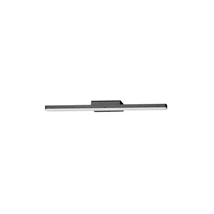 Aplica de perete NovaLuce NYX metal, gri, LED, 3000K, 12W, 1800lm - NL-9136172