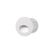 Lampa exterioara incastrabila NovaLuce Circe metal, alb, LED, 3000K, 3W, 170lm, IP54 - NL-9136188