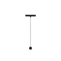 Sursa de lumina pentru sine magnetice BRENDA, CURVE, SONIK, REACT NovaLuce FLEXIBLE metal, negru, LED, 48V, 3000K, 5W, 495lm - 9136195