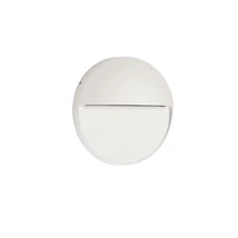 Aplica de perete exterioara NovaLuce RODIX metal, alb, LED, 5W, 307lm, 3000K, IP54 - NL-9136438