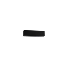 Aplica de perete exterioara NovaLuce ALLURE metal, sticla, negru, LED, 8W, 502lm, 3000K, IP65 - NL-9136458