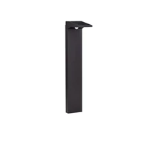 Lampadar exterior cu senzor NovaLuce TEK metal, plastic, negru, LED, 1W, 105lm, 3000K, IP54 - NL-9136461