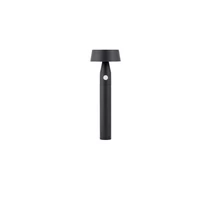 Lampa solara NovaLuce CHIARO metal, negru, LED, 1W, 69lm, 3000K, IP54 - NL-9136462