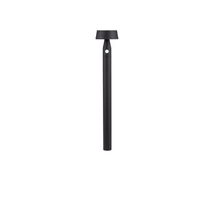 Lampa solara NovaLuce CHIARO metal, negru, LED, 1W, 69lm, 3000K, IP54 - NL-9136463